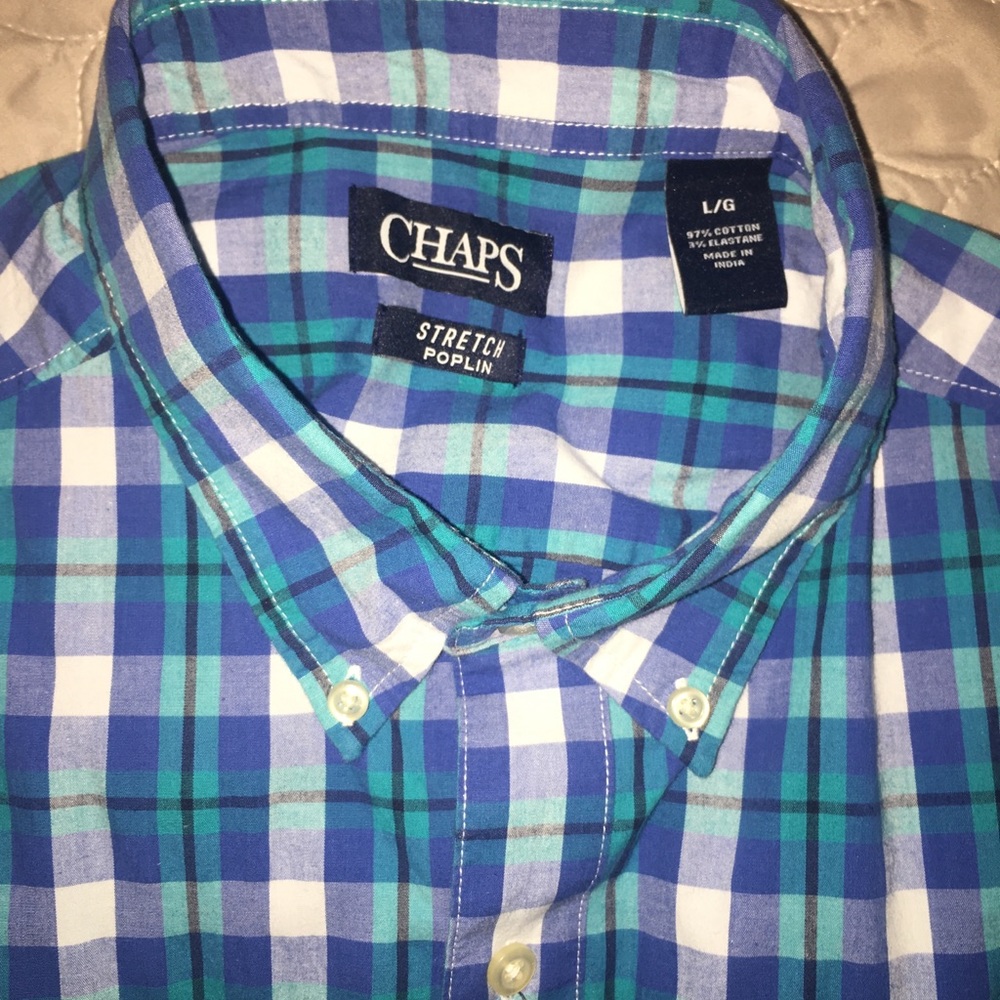 Men’s Chaps Button Up - Picture 3 of 7